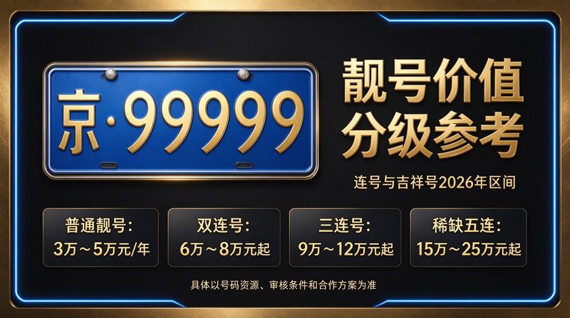 专业京牌租赁服务团队